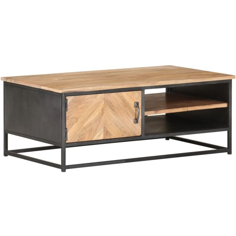 Vidaxl - Table basse 90x50x35 cm Bois d'acacia massif