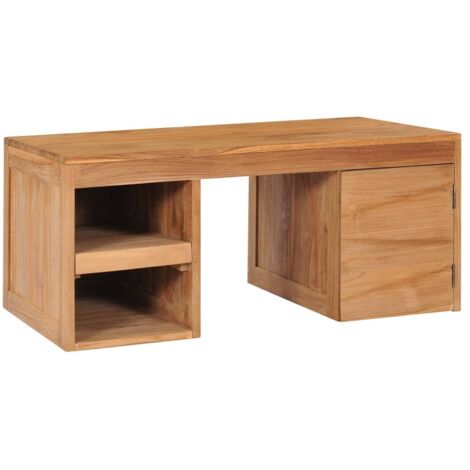 Table basse 90x50x40 cm bois de teck massif vidaXL