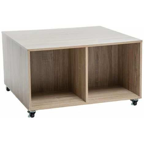 ATMOSPHERA CRÉATEUR D'INTÉRIEUR Table basse à roulettes Mix