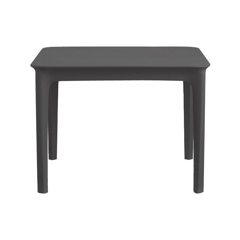 Table basse Argo pour extérieur - Look jeune et polyvalent - Structure carrée en plastique renforcé - Configurable dans différentes couleurs