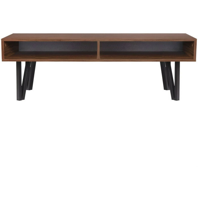 Table basse avec 2 niches de rangement - LOFTY
