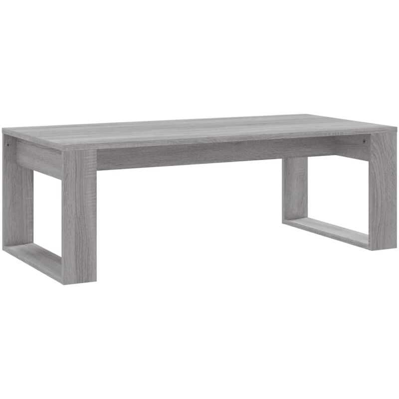 Vidaxl - Table basse sonoma gris 102x50x35 cm bois d'ingénierie