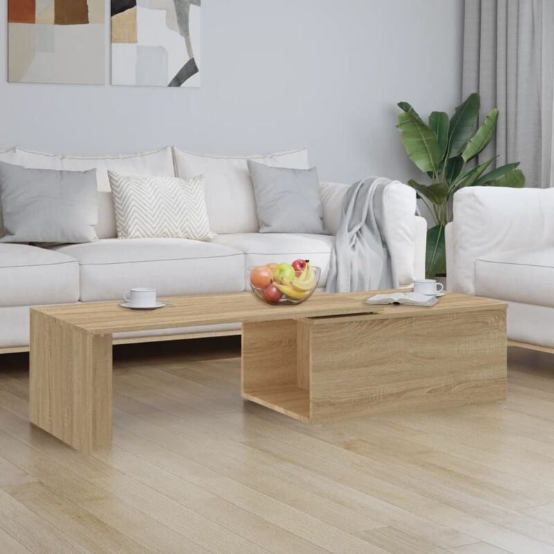 Vidaxl - Table basse Chêne sonoma 150x50x35 cm Bois d'ingénierie