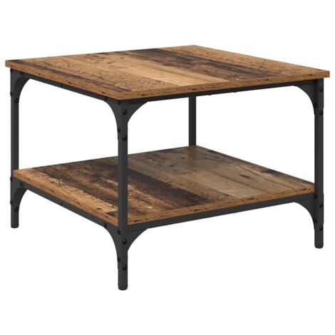 Table basse Bois Ancien 55 x 55 x 40 cm Bois d'ingénierie CFW554790