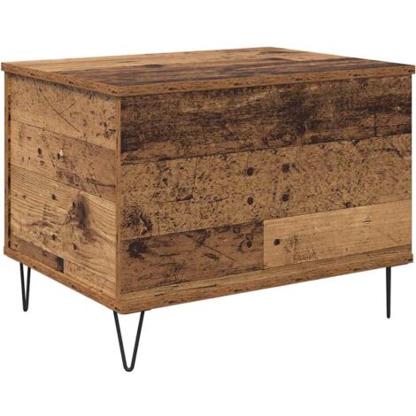 Table basse Bois Ancien 60 x 44,5 x 45 cm Bois d'ingénierie CFW812855