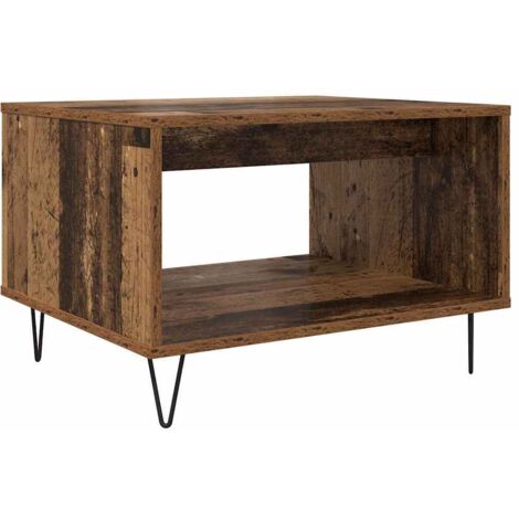 Table basse Bois ancien 60 x 50 x 40 cm Bois d'ingénierie vidaXL