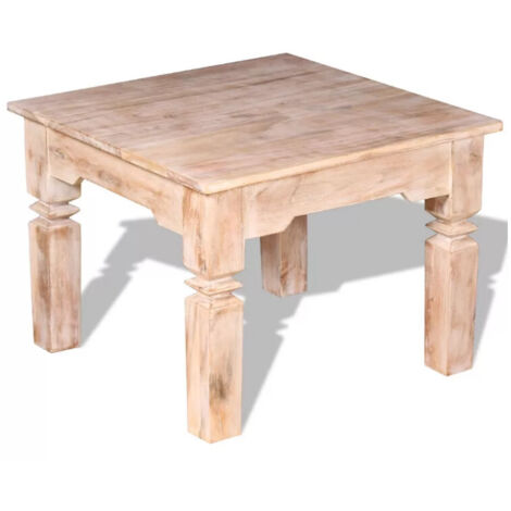 Table basse Bois d'acacia 60x60x45 cm vidaXL