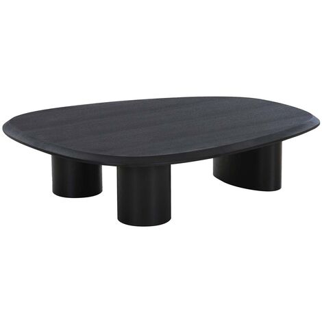 Table basse bois de frêne noir TIRANO