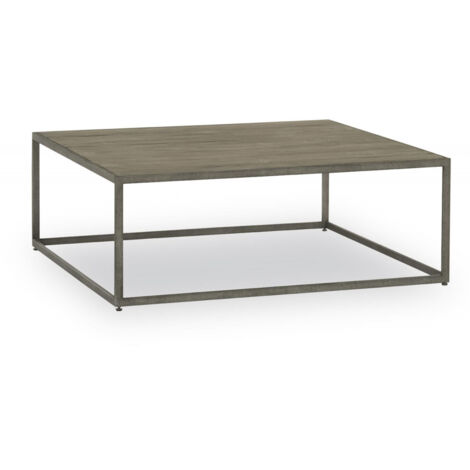 Table basse - Bois - Gris - Décoration d'Autrefois