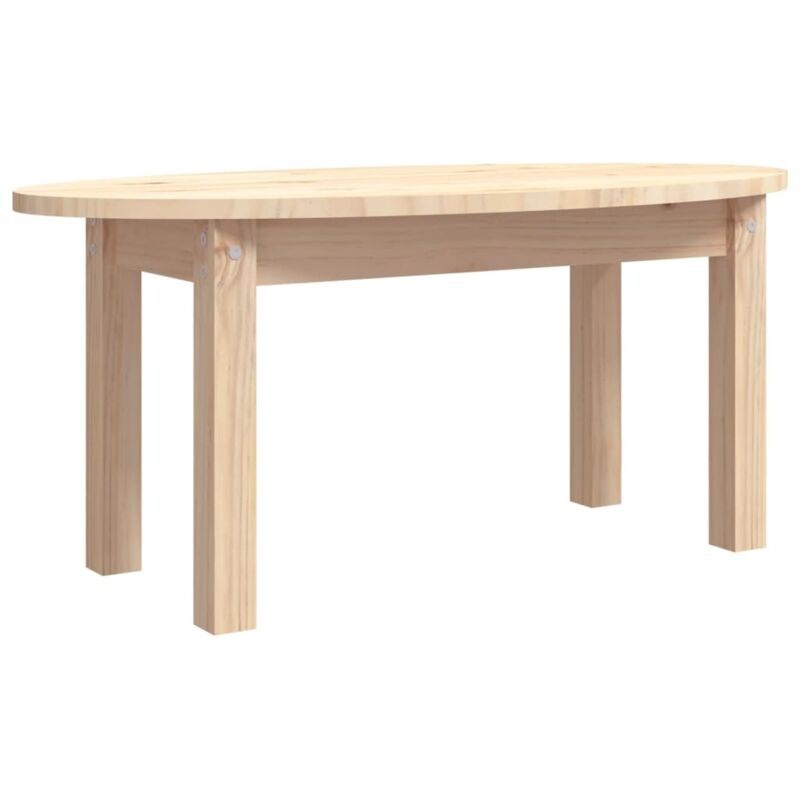 Vidaxl - Table basse 80x40x35 cm Bois massif de pin