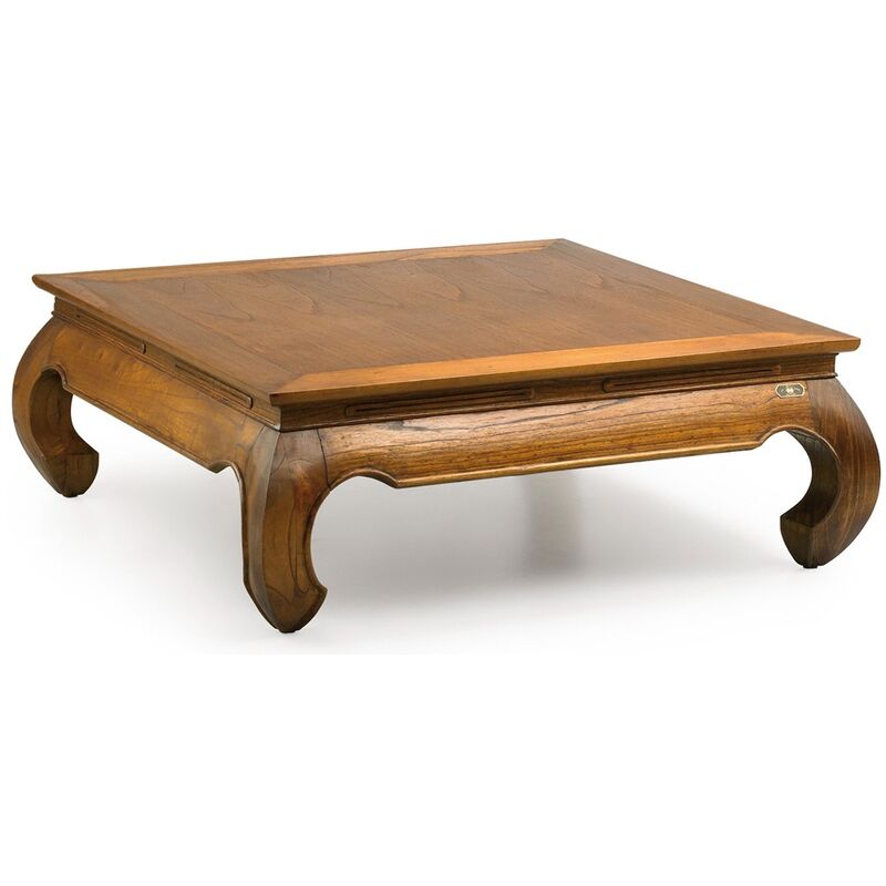 Table basse carrée en bois massif de Mindy Kastar 100cm Table basse carrée en bois massif de Mindy Kastar 100cm