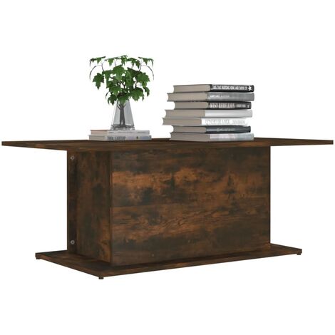 Table basse Chêne fumé 102x55,5x40