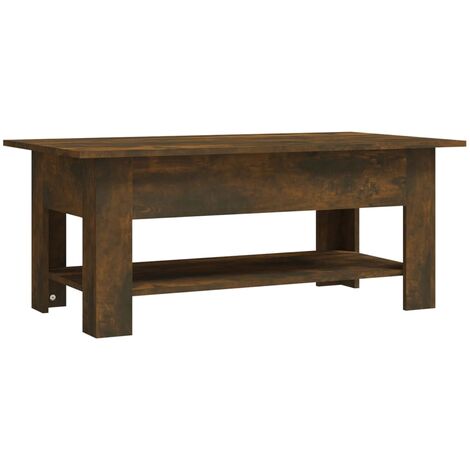 Table basse Chêne fumé 102x55x42 cm