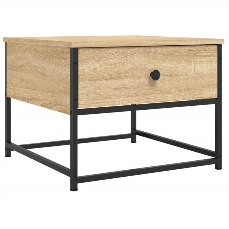 Vidaxl - Table basse chêne sonoma 51x51x40 cm bois d'ingénierie