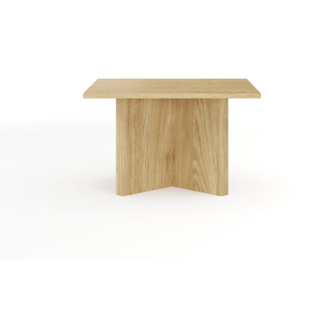 Table basse, chêne huilé, 80 x 49,4 x 80 cm