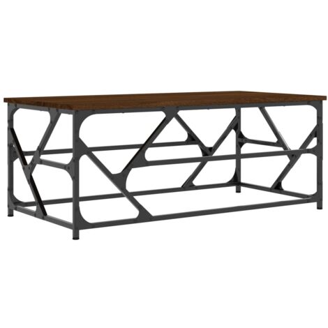 Table basse Chêne marron 100x50x40 Bois d'ingénierie