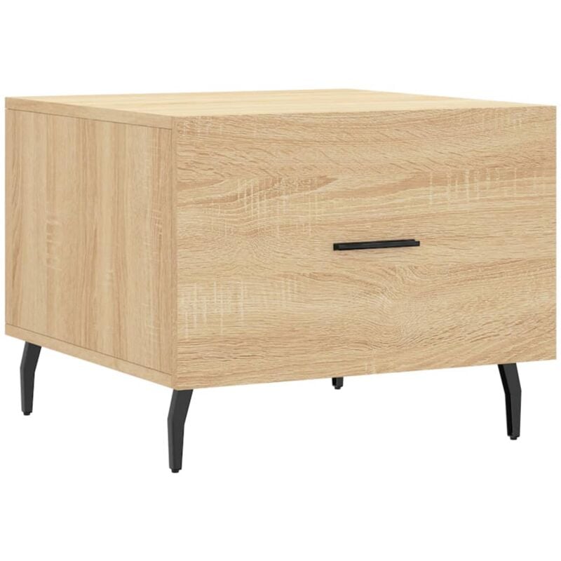 Vidaxl - Table basse Chêne sonoma 50x50x40 cm Bois d'ingénierie
