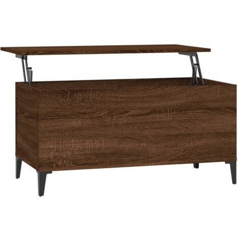 Table basse Chêne marron 90x44,5x45 Bois d'ingénierie