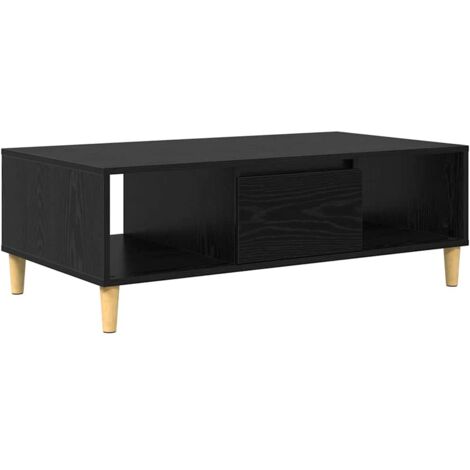 Table basse Chêne noir 103,5 x 60 x 35 cm Bois d'ingénierie vidaXL