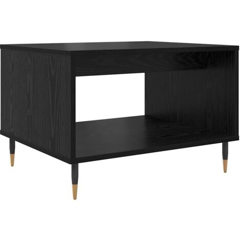 Table basse Chêne noir 60 x 50 x 40 cm Bois d'ingénierie vidaXL