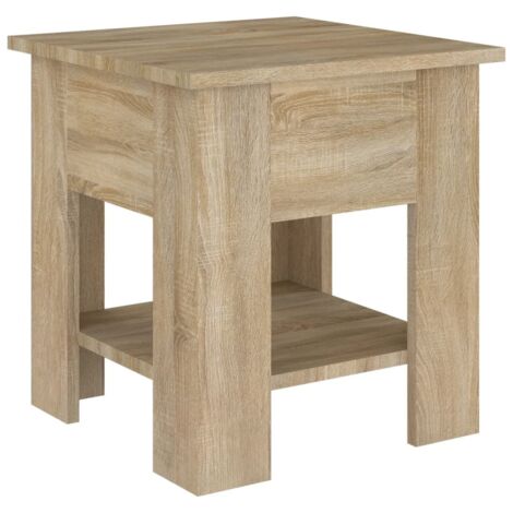 Table basse Chêne sonoma 40x40x42 Bois d'ingénierie