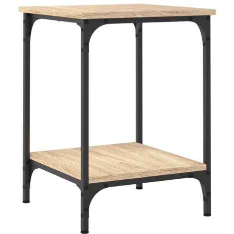 Table basse chêne sonoma 40x40x55 bois d'ingénierie