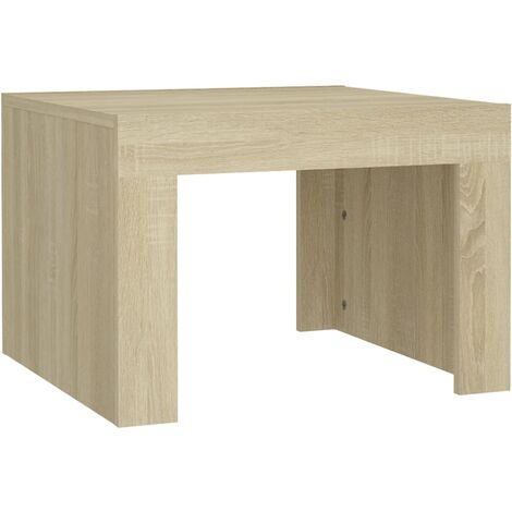 Table basse Chêne sonoma 50x50x35