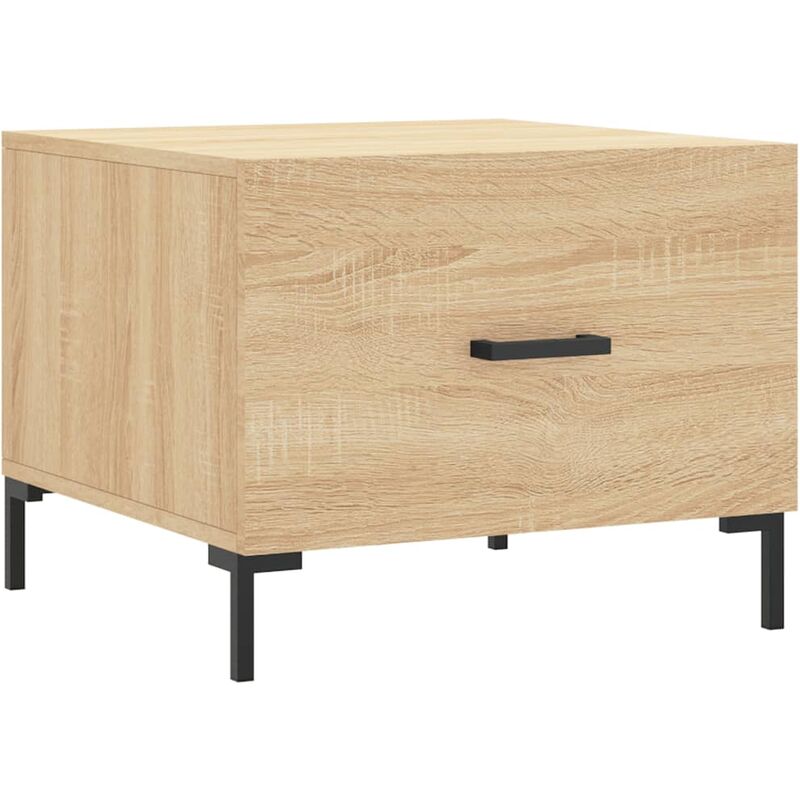Vidaxl - Table basse Chêne sonoma 50x50x40 cm Bois d'ingénierie