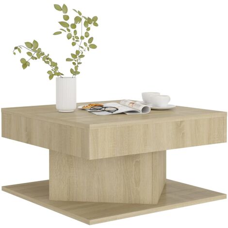 Table basse Chêne sonoma 57x57x30
