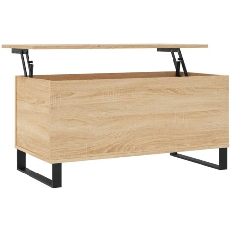 Table basse Chêne sonoma 90x44,5x45 Bois d'ingénierie