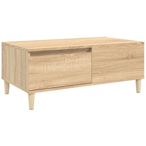 Table basse Chêne sonoma 90x50x36,5 Bois d'ingénierie