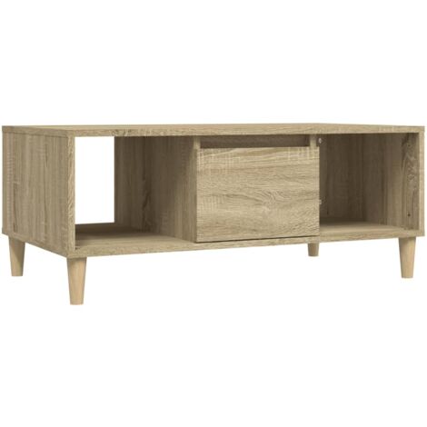 Table basse Chêne sonoma 90x50x36,5 Bois d'ingénierie