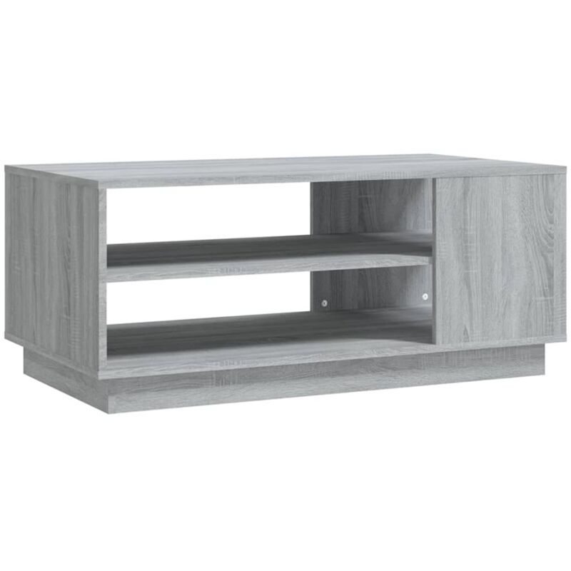 Vidaxl - Table basse sonoma gris 102x55x43 cm bois d'ingénierie