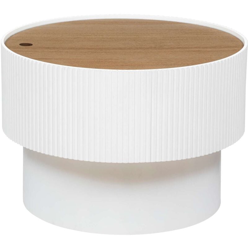 Atmosphera - Table basse coffre en bois enola