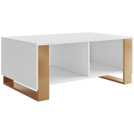 Table basse Comfivo Vestora 102 , 40x60x95cm, Diamètre: 0, Stratifié, Angulaire