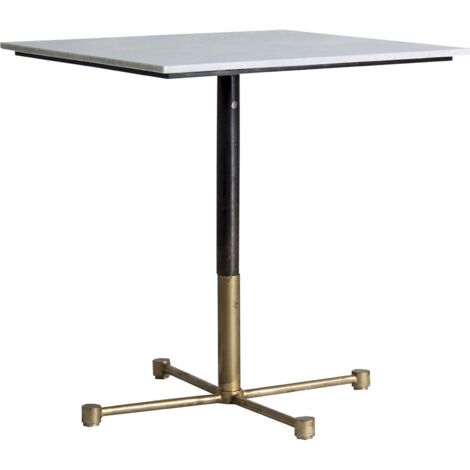 Table basse dahn - Noir, Blanc, Or