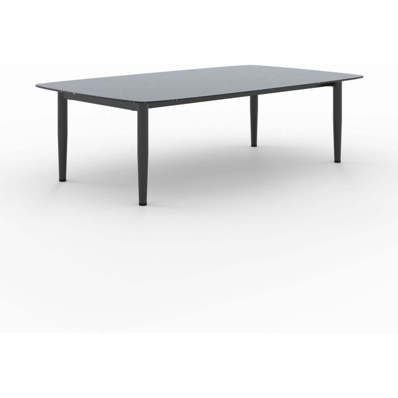 Rendez-vous Déco - Table basse de jardin en verre effet marbre - wilo Rendez-vous Déco - Table basse de jardin en verre effet marbre - wilo
