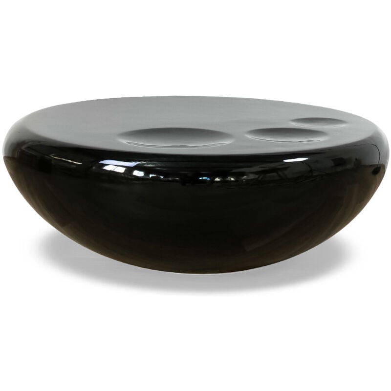 Table basse de salon noire - Talia