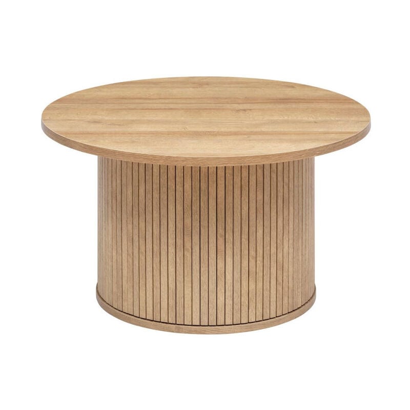 Atmosphera - Table Basse Design 'Colva' 70cm Beige
