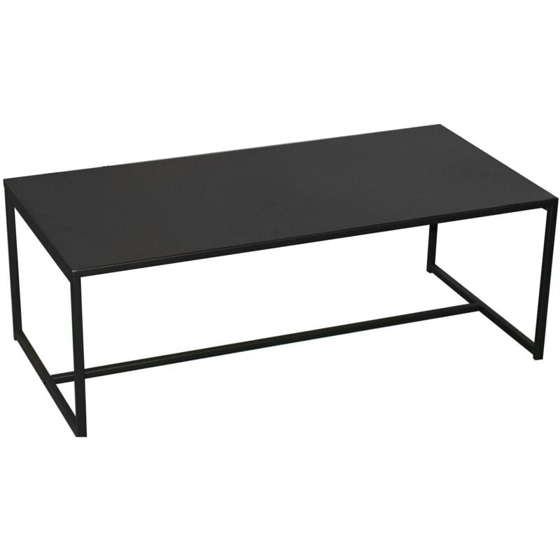Table Basse En Métal Noir Atmosphera