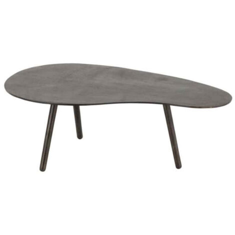 Table Basse Design "Goutte" 90cm Noir