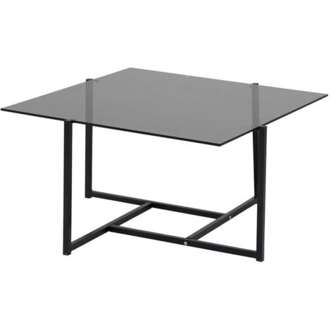 Table Basse Design "Hybrid" 80cm Noir