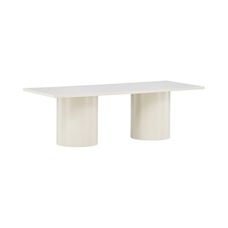 Table Basse Design 'Sandvika' 120cm Beige