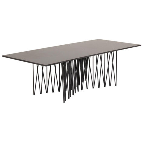 Table Basse Design "Stone" 140cm Noir