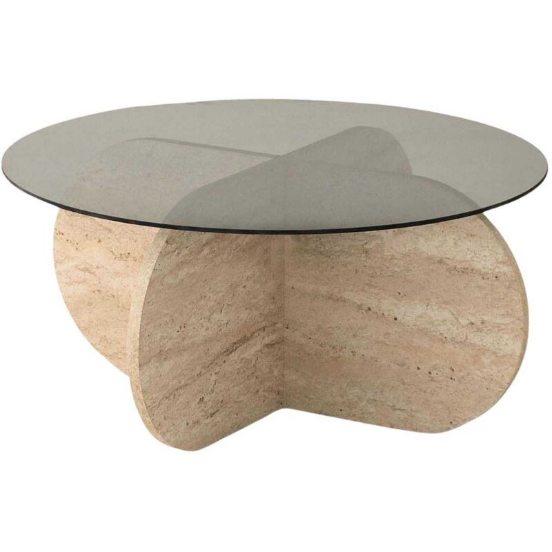 Table basse en verre Bubble