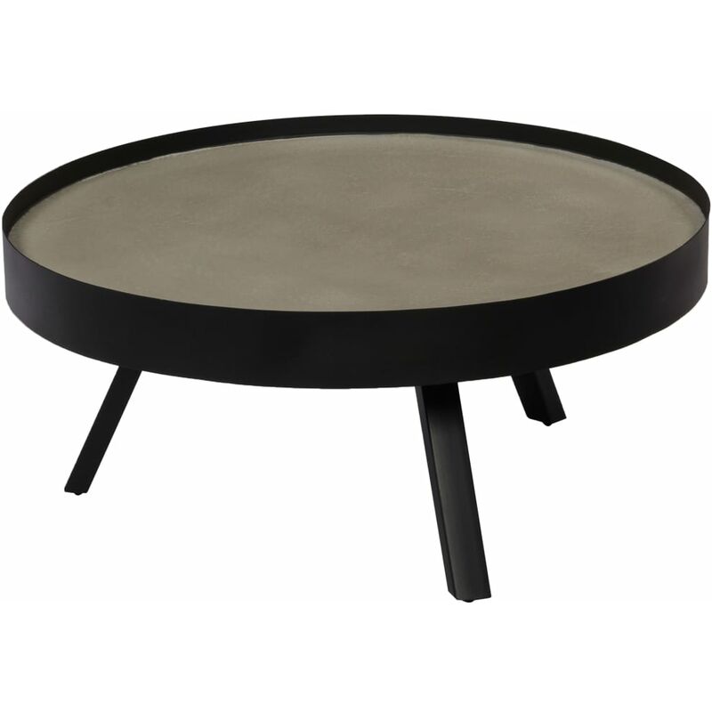 Table Basse Dessus de Table en Béton 74x32 cm