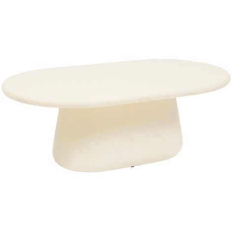 Table basse Dumka 110x65x40cm ivoire - Atmosphera créateur d'intérieur