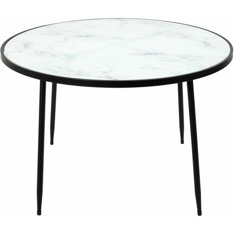 Table basse effet marbre FELICITY