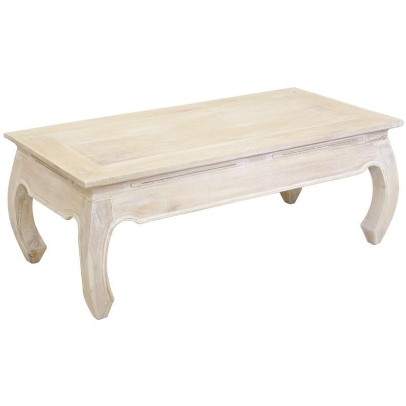 Table basse en acajou Opium 120 x 60