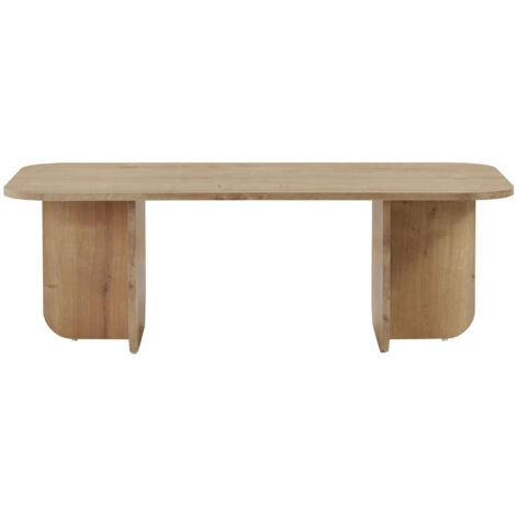 Table basse en bois "Akira" 120 x 60 x 41 cm - Chêne saphir